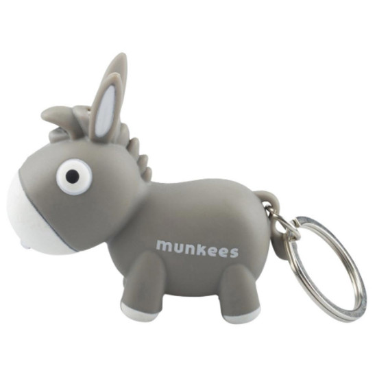 Munkees Μπρελόκ Donkey LED with Animal Sound